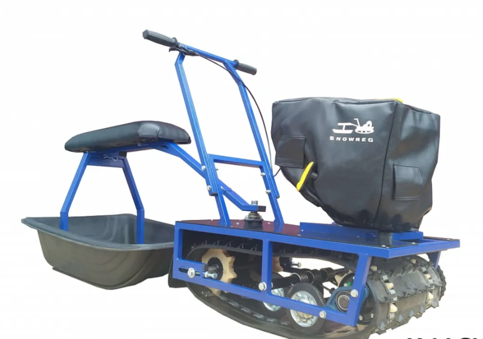 Мини-мотобуксировщик Альбатрос-М с фарой в Ханты-Мансийске