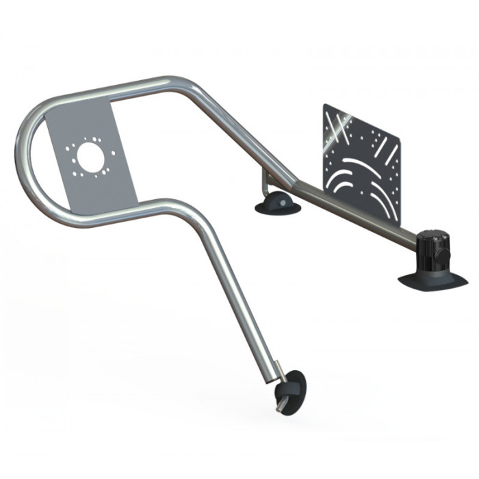 Стойка рулевая с креплением на баллон надувной лодки 32мм быстросъемная в Ханты-Мансийске