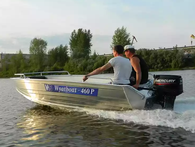 Алюминиевая лодка Wyatboat-460 P в Ханты-Мансийске