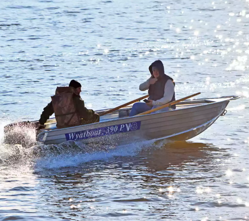 Алюминиевая лодка Wyatboat-390 P в Ханты-Мансийске