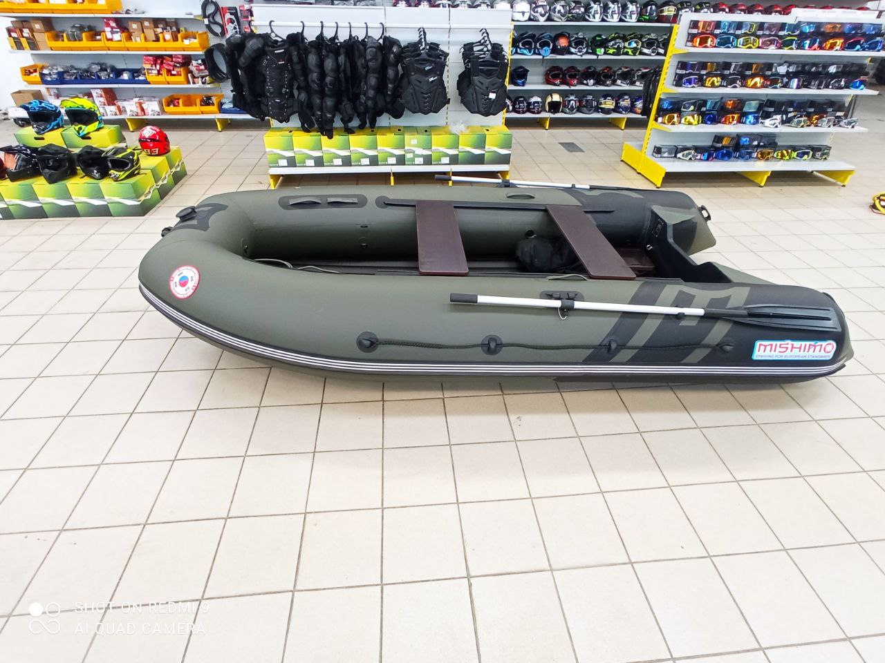 Лодка MISHIMO RIVER JET 390 под водомет в Ханты-Мансийске