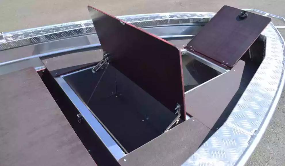 Алюминиевая лодка Wyatboat-390Р Fish в Ханты-Мансийске