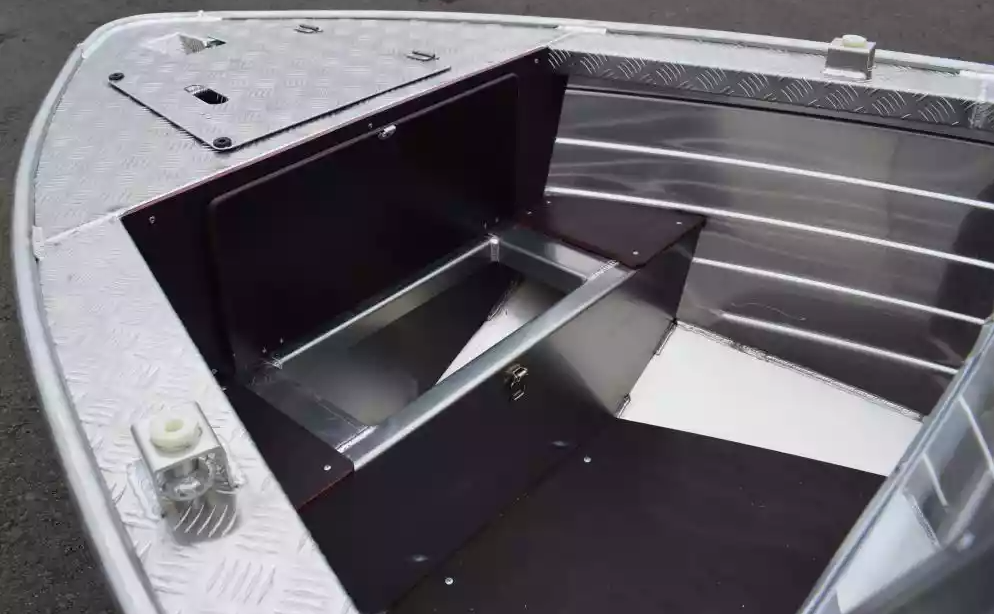 Алюминиевая лодка Wyatboat-390 DCM Увеличенный борт в Ханты-Мансийске