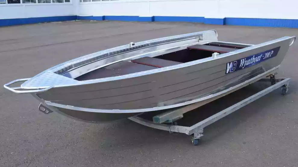 Алюминиевая лодка Wyatboat-390Р Fish в Ханты-Мансийске
