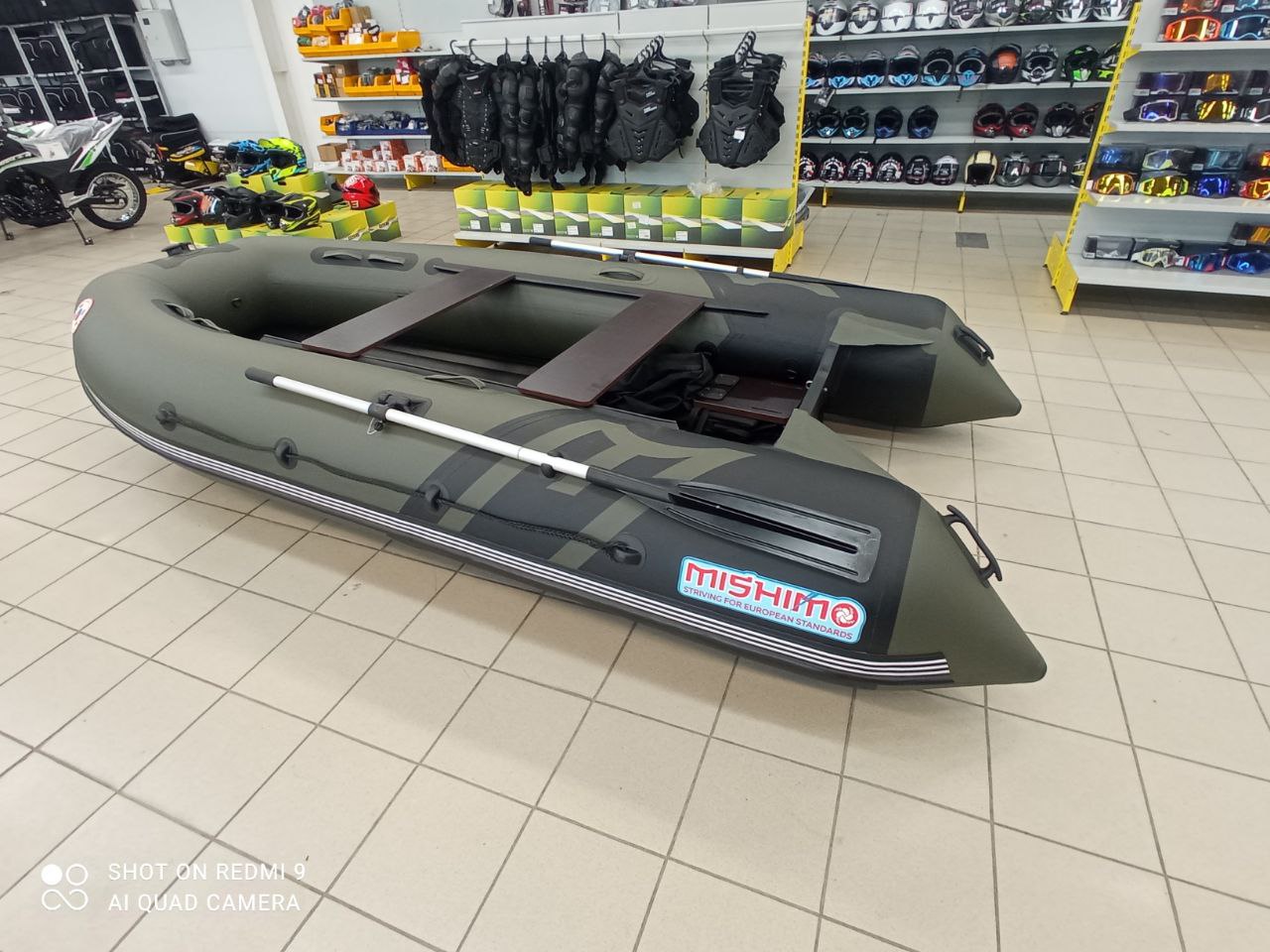 Лодка MISHIMO RIVER JET 390 под водомет в Ханты-Мансийске