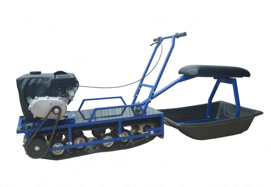 Мотобуксировщик Альбатрос-L 9 с фарой в Ханты-Мансийске