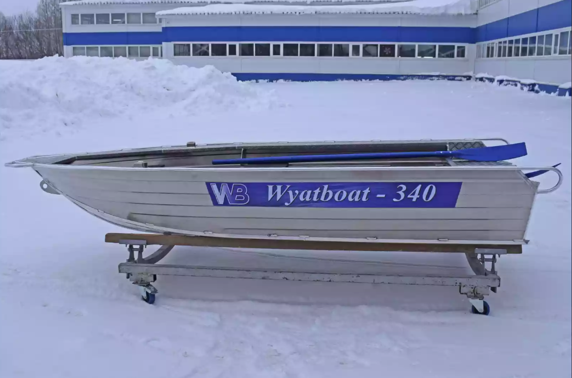 Алюминиевая лодка Wyatboat-340 Р в Ханты-Мансийске