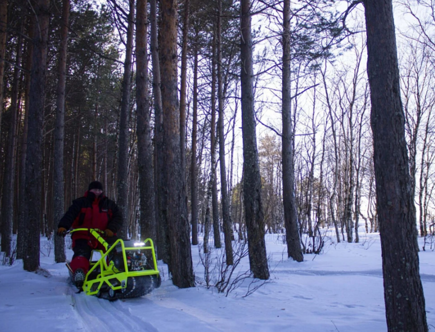 Мотобуксировщик POMOR X-1 PRO K6.5 в Ханты-Мансийске