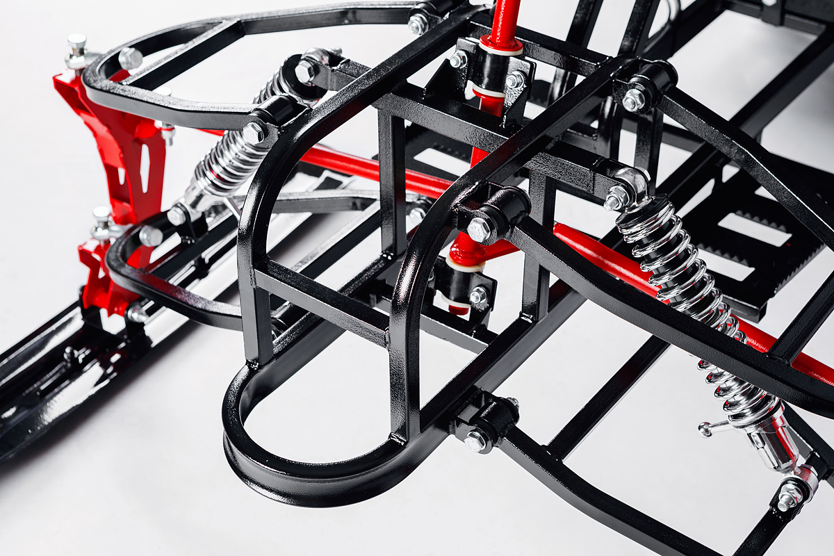 Лыжный модуль IKUDZO с подогревом ручек пластиковые лыжи в Ханты-Мансийске