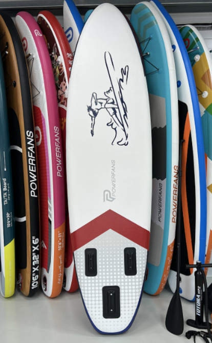 SUP (САП) ДОСКА RAIDEX POWERFANS ITALIAN ICE BLUE 10,6’ (320СМ) в Ханты-Мансийске