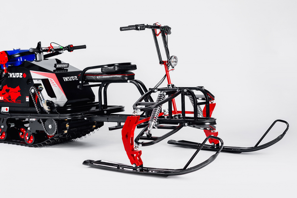 Лыжный модуль IKUDZO TERRAIN с подогревом ручек пластиковые лыжи в Ханты-Мансийске