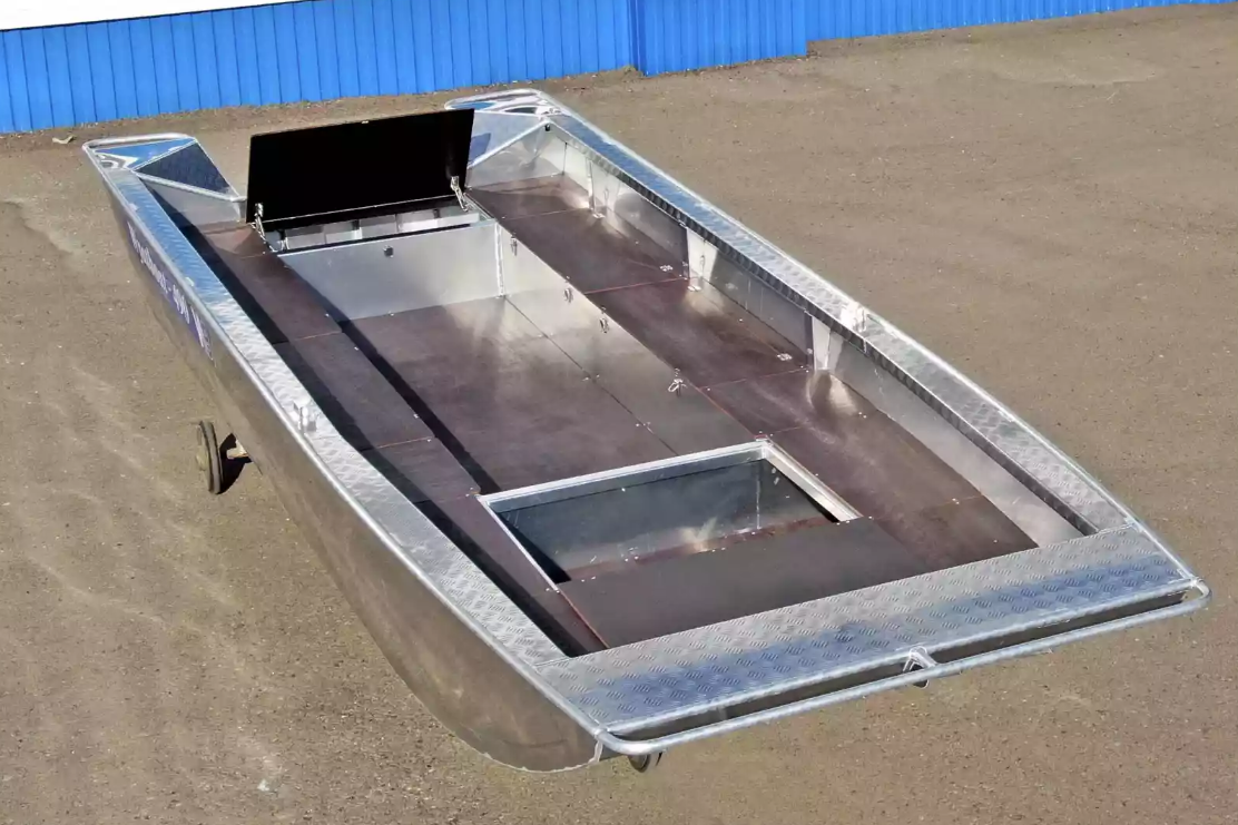 Алюминиевая лодка Wyatboat-490 Jonboat в Ханты-Мансийске