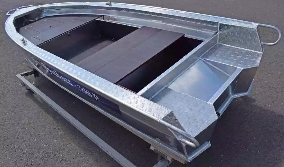 Алюминиевая лодка Wyatboat-390Р Fish в Ханты-Мансийске