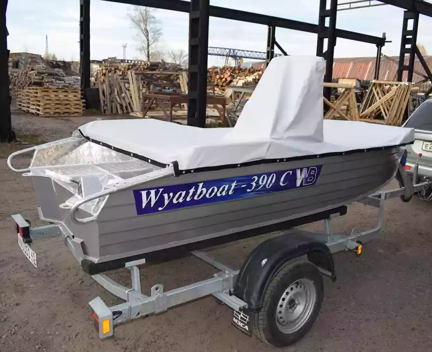 Алюминиевая лодка Wyatboat-390 C в Ханты-Мансийске