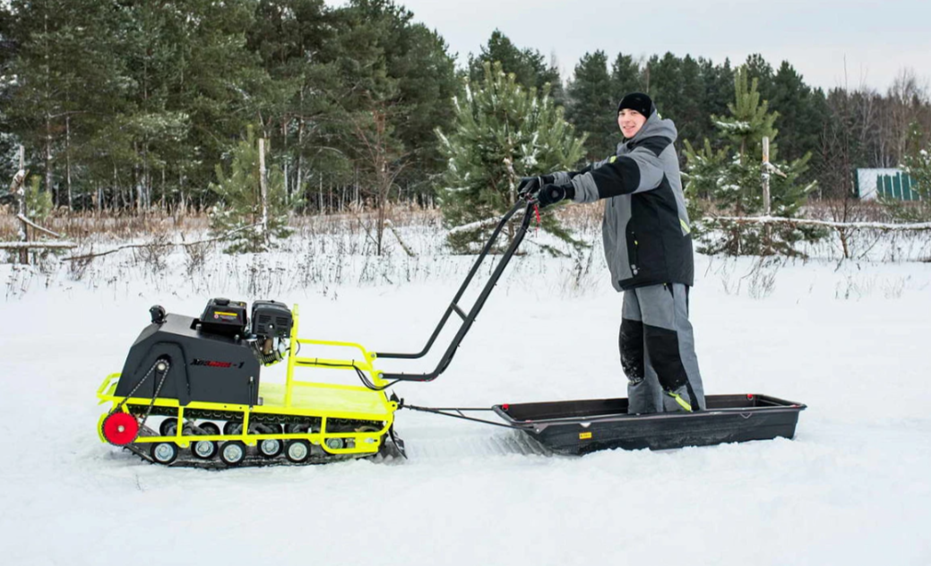 Мотобуксировщик Бурлак ХОЗЯИН-1 (капот металл) в Ханты-Мансийске