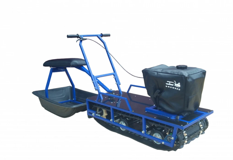 Мотобуксировщик Альбатрос-L 9 с фарой в Ханты-Мансийске