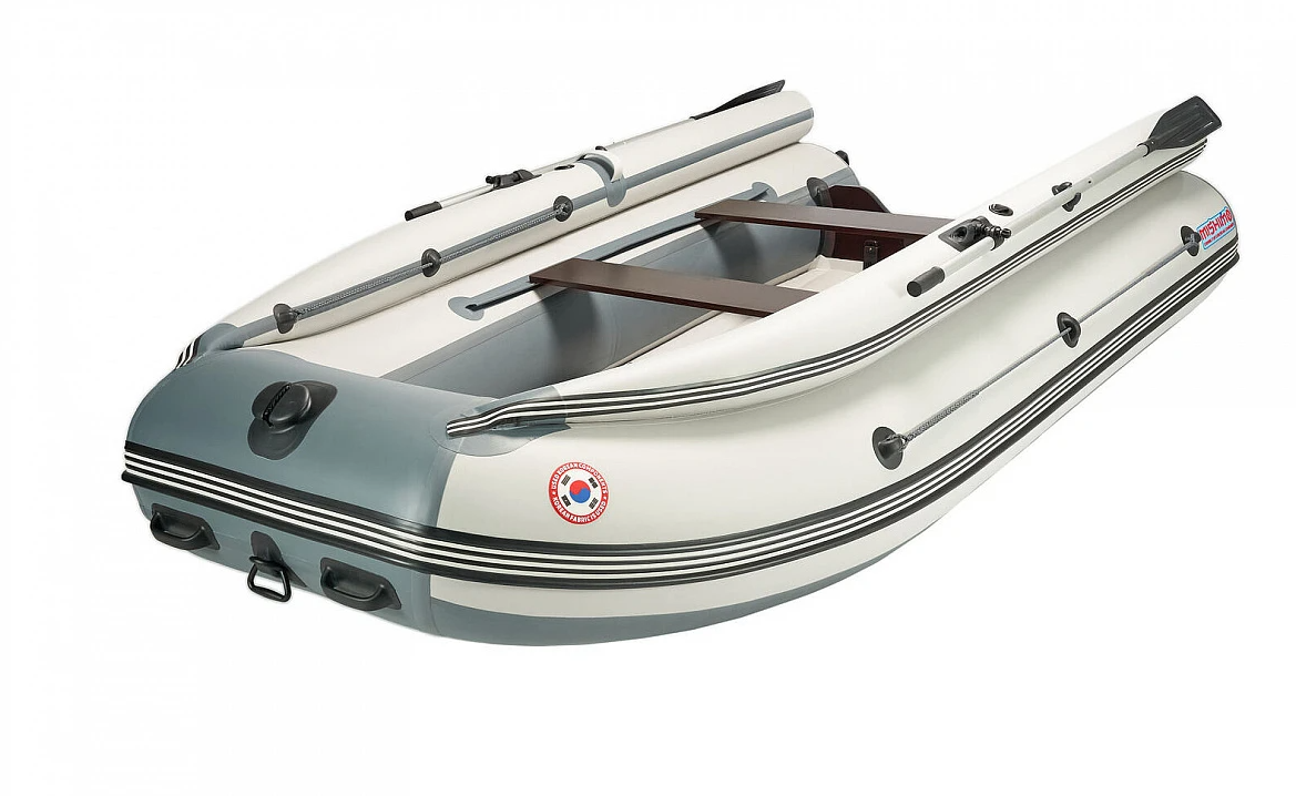 КОМПЛЕКТ ЛОДКА MISHIMO FAMILY LITE 350 + МОТОР 9,9 (15) Л.С. в Ханты-Мансийске