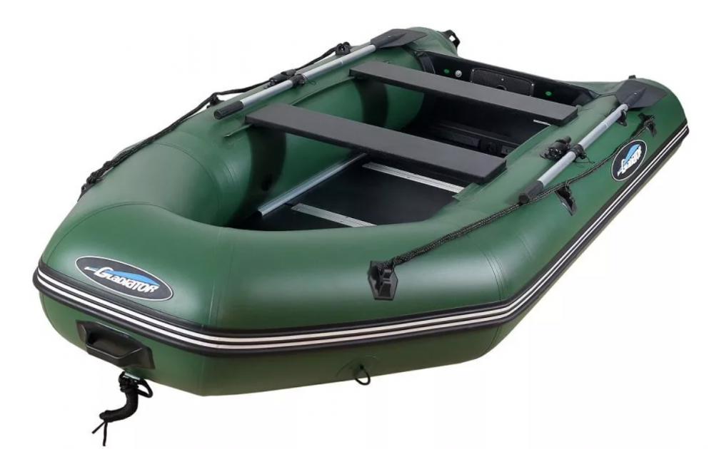 МОТОРНО-ГРЕБНАЯ ЛОДКА ПВХ GLADIATOR A 320 ТК С ФАНЕРНЫМ ПОЛОМ в Ханты-Мансийске