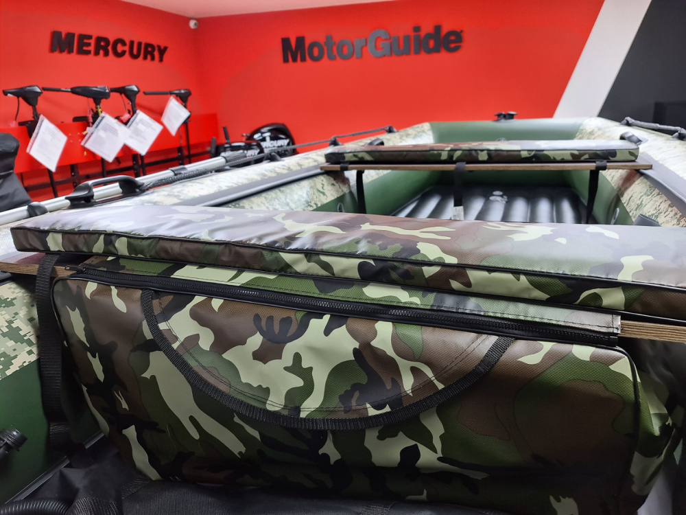 КОМПЛЕКТ МЯГКИХ НАКЛАДОК С СУМКОЙ ДЛЯ ЛОДОК 105Х20 КАМУФЛЯЖ в Ханты-Мансийске