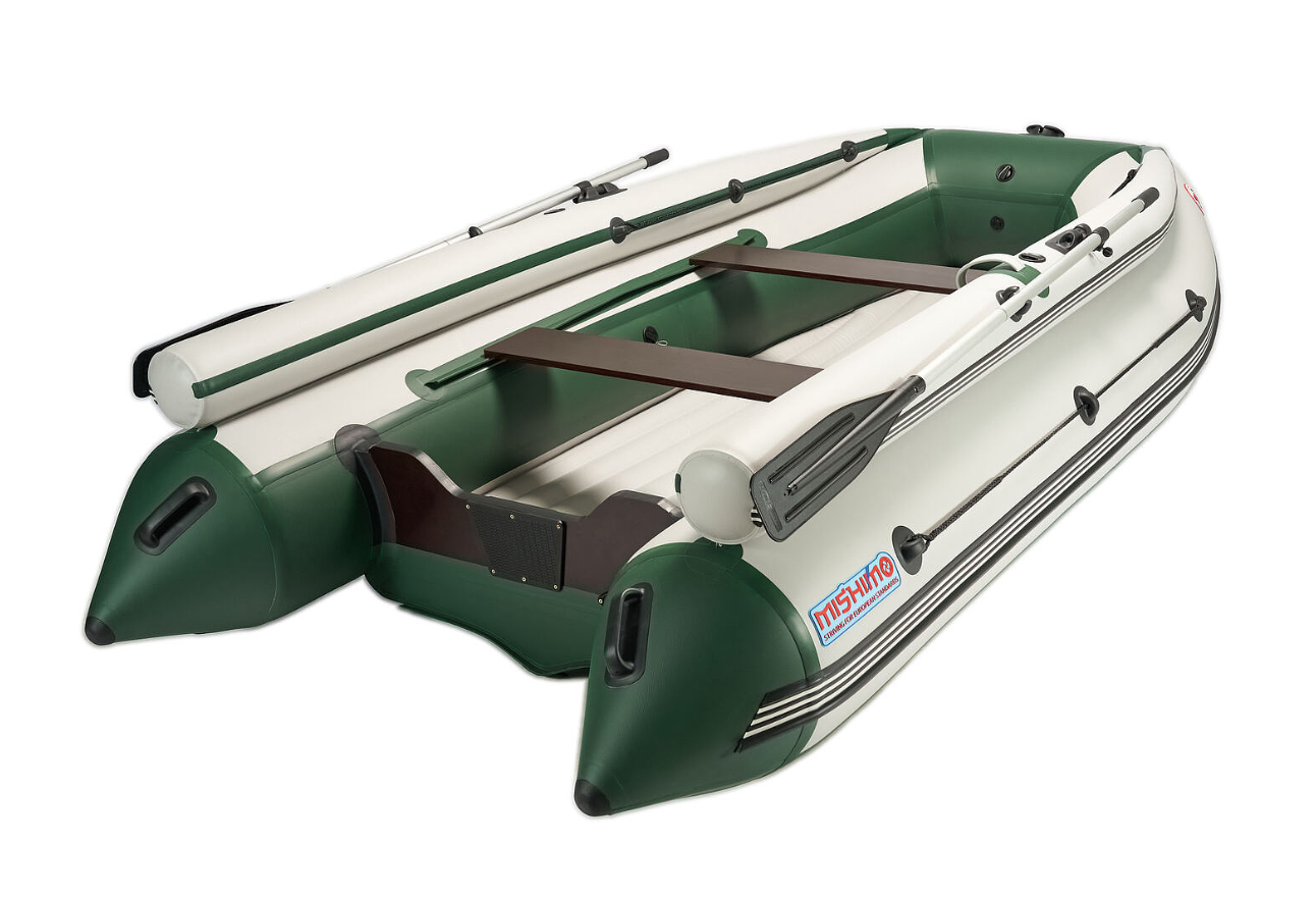 КОМПЛЕКТ ЛОДКА MISHIMO FAMILY LITE 370 + МОТОР 9,9 (15) Л.С. в Ханты-Мансийске