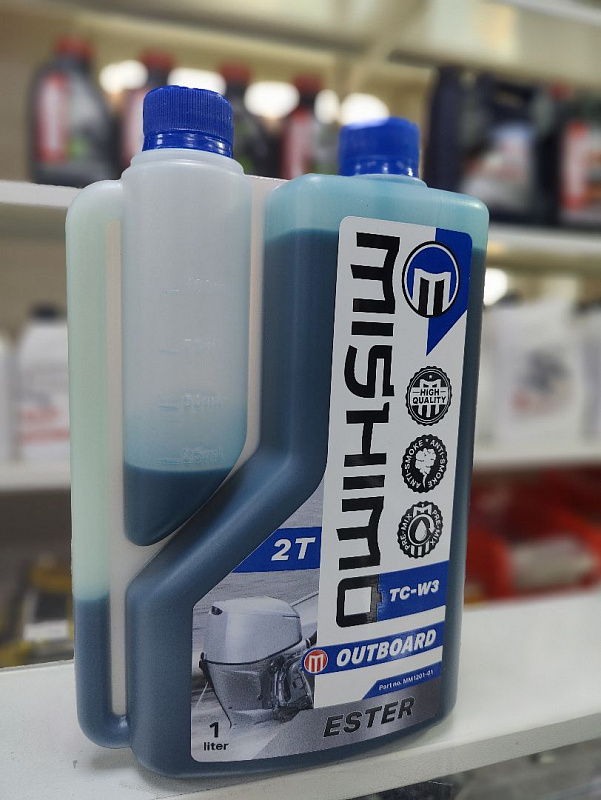 Масло MISHIMO 2T OUTBOARD (ESTER) полусинтетика 1 л в Ханты-Мансийске