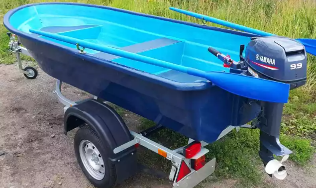 Стеклопластиковая лодка Neman-340 (тримаран) в Ханты-Мансийске