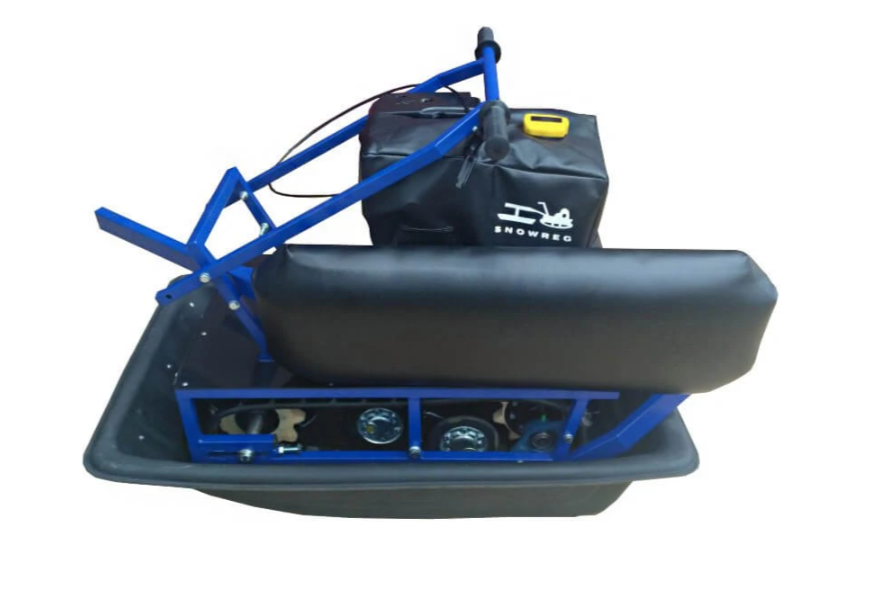 Мини-мотобуксировщик Альбатрос-М с фарой в Ханты-Мансийске