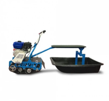 Мотобуксировщик НЕВА МС-1К с санями и сиденьем в Ханты-Мансийске