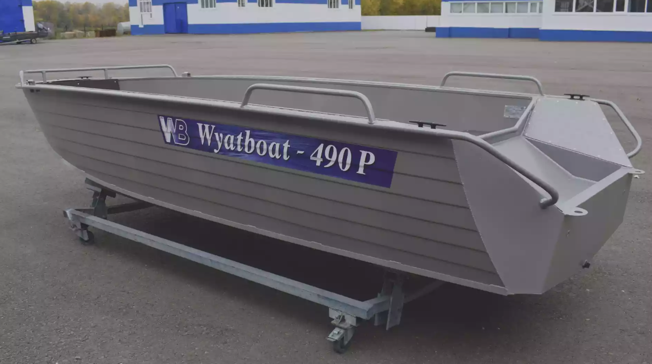 Алюминиевая лодка Wyatboat-490 P в Ханты-Мансийске