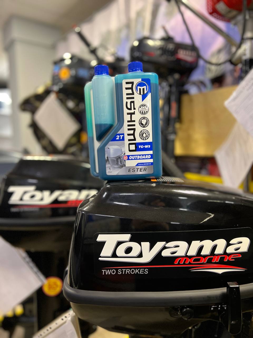 Масло MISHIMO 2T OUTBOARD (ESTER) полусинтетика 1 л в Ханты-Мансийске