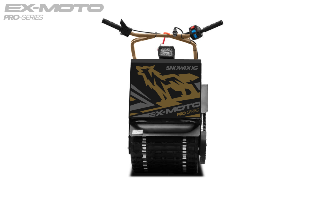 Мотобуксировщик EX-MOTO SNOWDOG S380 8л.с. в Ханты-Мансийске