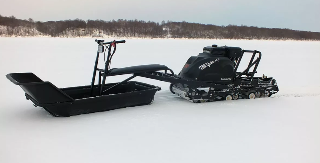Мотобуксировщик Тофалар 500 с модулем Толкач в Ханты-Мансийске