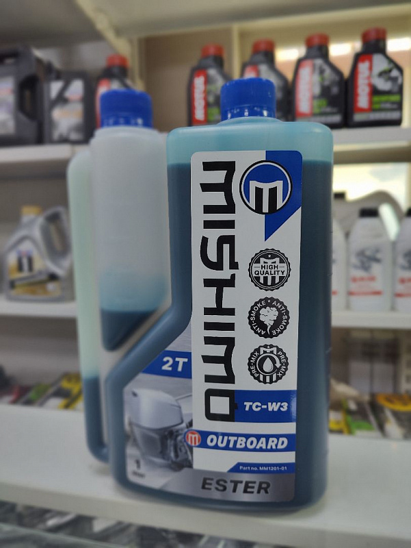 Масло MISHIMO 2T OUTBOARD (ESTER) полусинтетика 1 л в Ханты-Мансийске