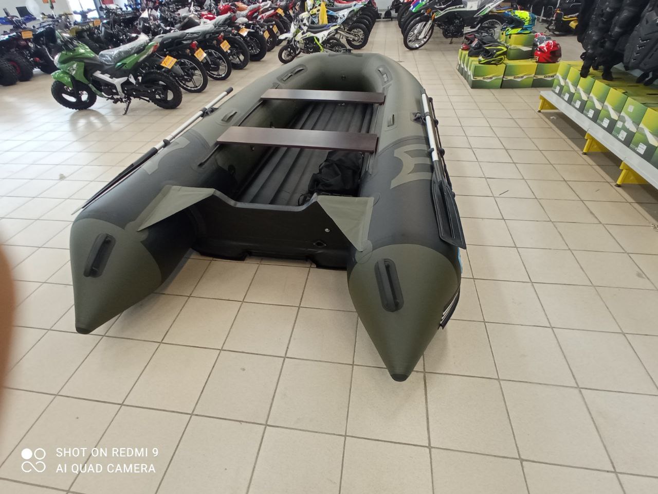 Лодка MISHIMO RIVER JET 390 под водомет в Ханты-Мансийске