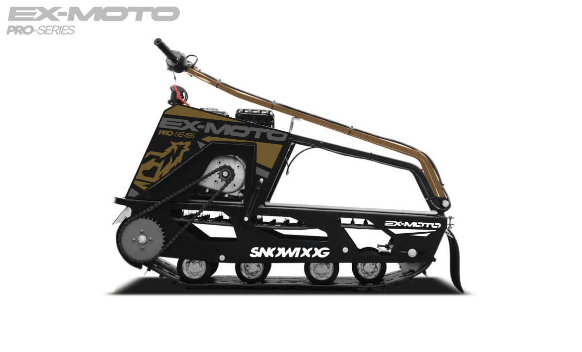 Мотобуксировщик EX-MOTO SNOWDOG S380 8л.с. в Ханты-Мансийске