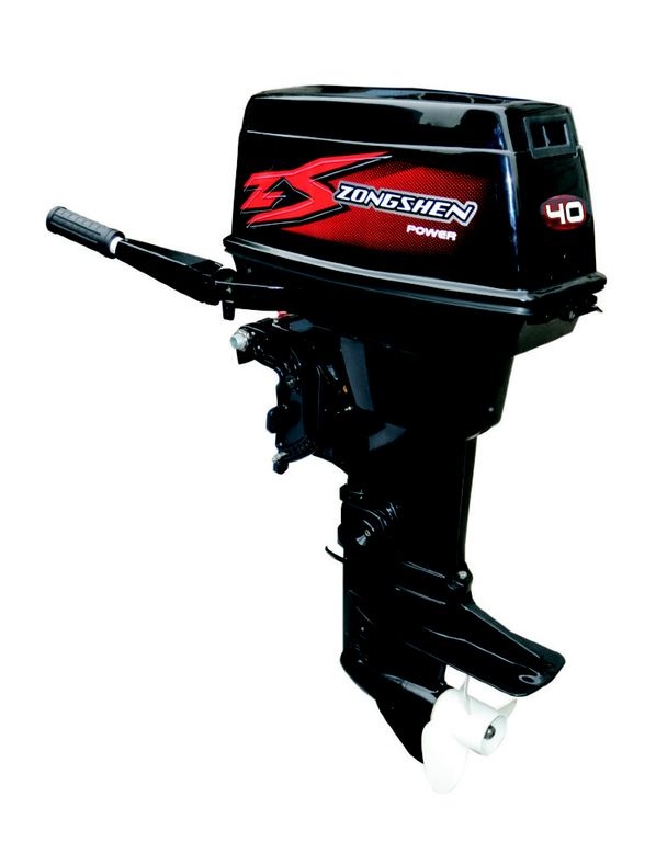 Лодочный мотор Zongshen T40 (+руль+пульт) в Ханты-Мансийске