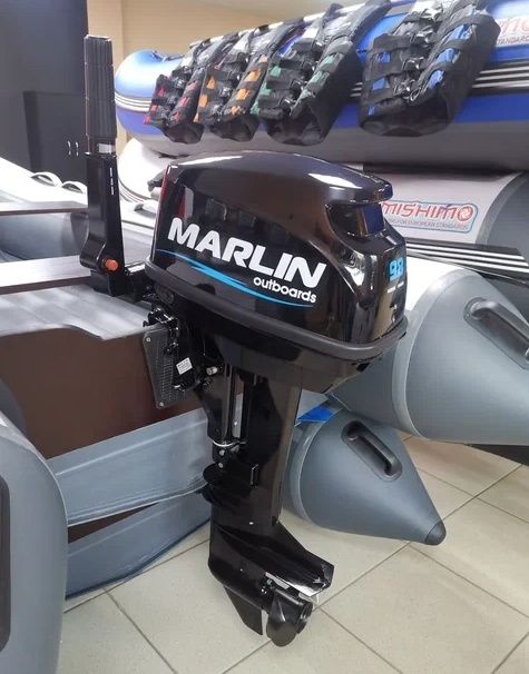 КОМПЛЕКТ ЛОДКА MISHIMO LITE 335 + МОТОР 9,8 Л.С. в Ханты-Мансийске