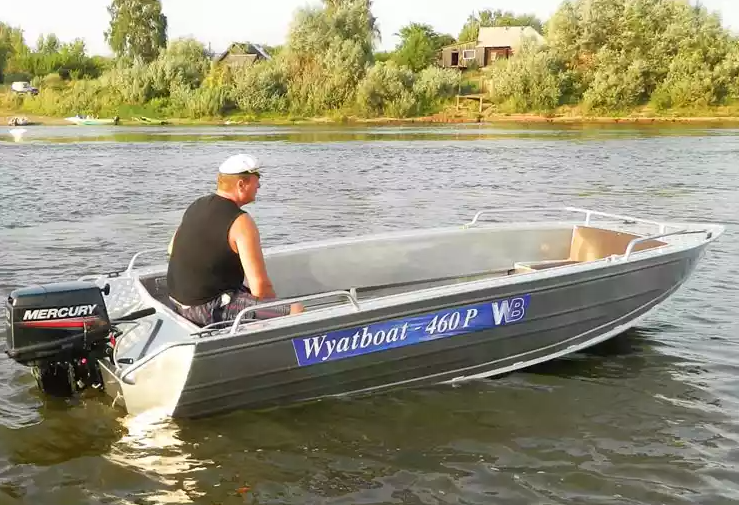 Алюминиевая лодка Wyatboat-460 P в Ханты-Мансийске