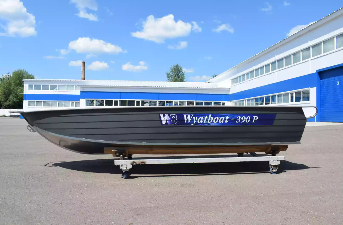 Алюминиевая лодка Wyatboat-390Р Fish в Ханты-Мансийске