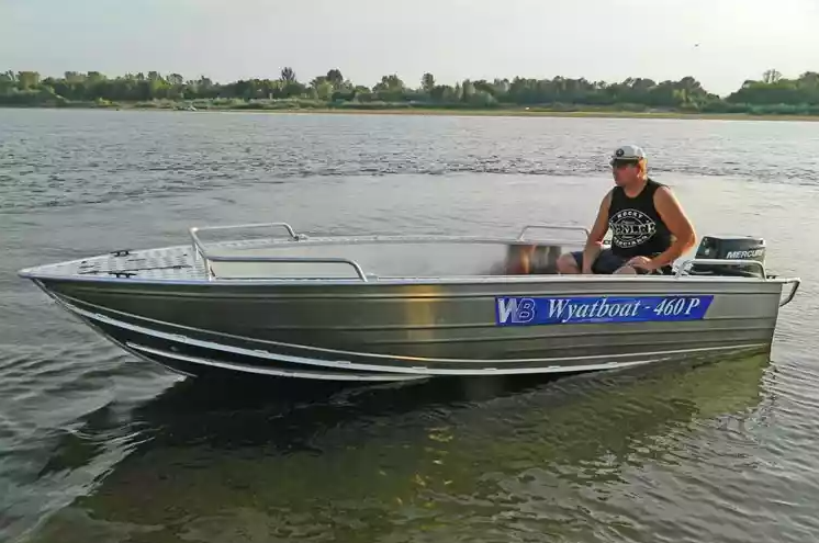 Алюминиевая лодка Wyatboat-460 P в Ханты-Мансийске