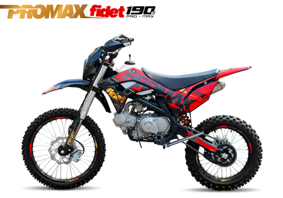 Мотоцикл (питбайк) PROMAX FIDET (ФАЙДЕТ) 190E MAX PRO LUX 19/16 в Ханты-Мансийске