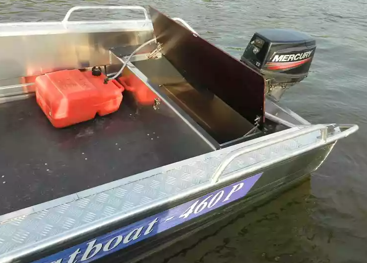 Алюминиевая лодка Wyatboat-460 P в Ханты-Мансийске