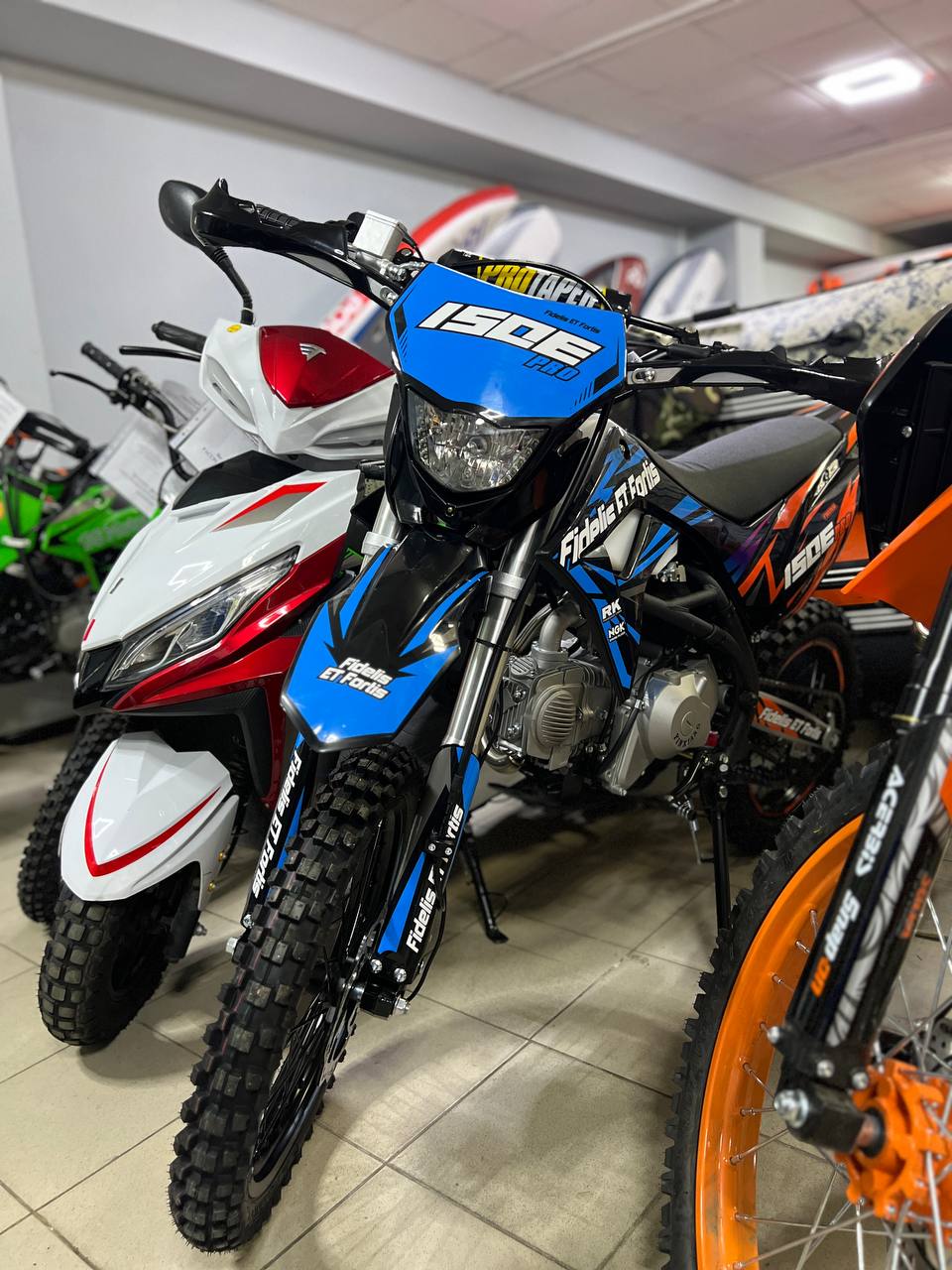 Мотоцикл (питбайк) PROMAX FIDET (ФАЙДЕТ) 190E PRO 17/14 в Ханты-Мансийске