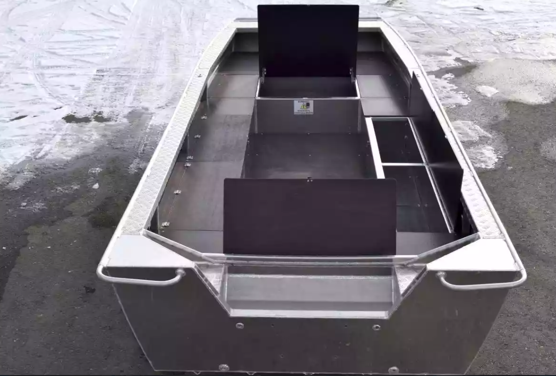 Алюминиевая лодка Wyatboat-490 Jonboat в Ханты-Мансийске