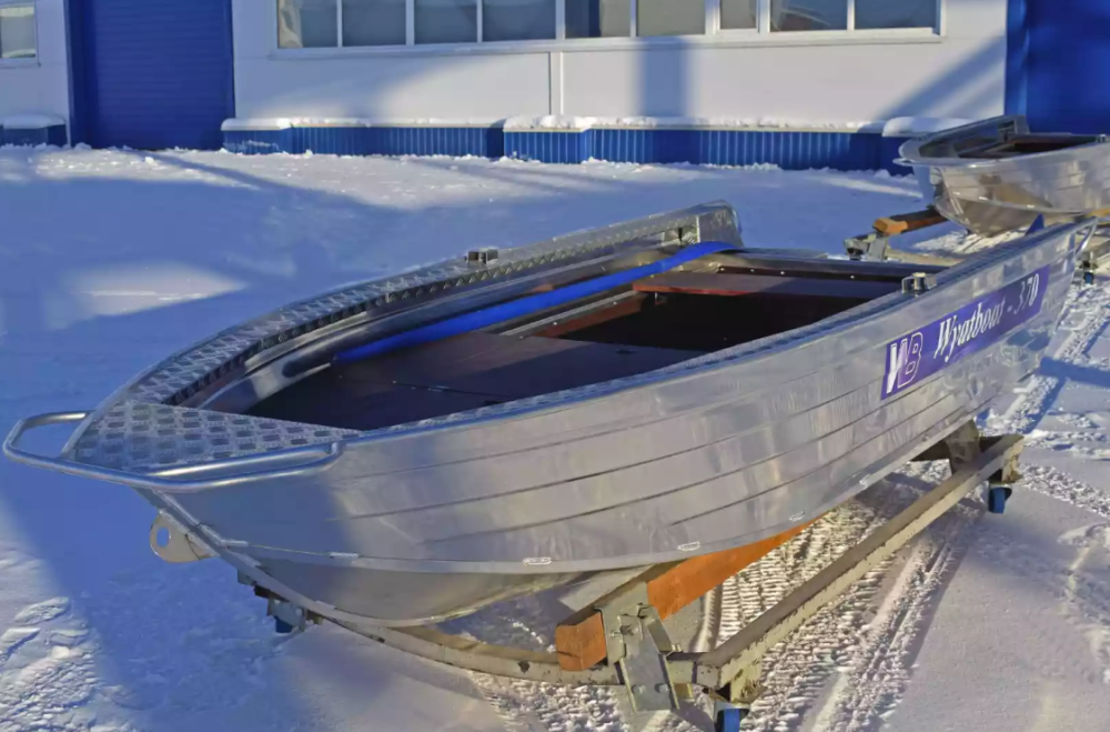 Алюминиевая лодка Wyatboat-370 Р FISH в Ханты-Мансийске
