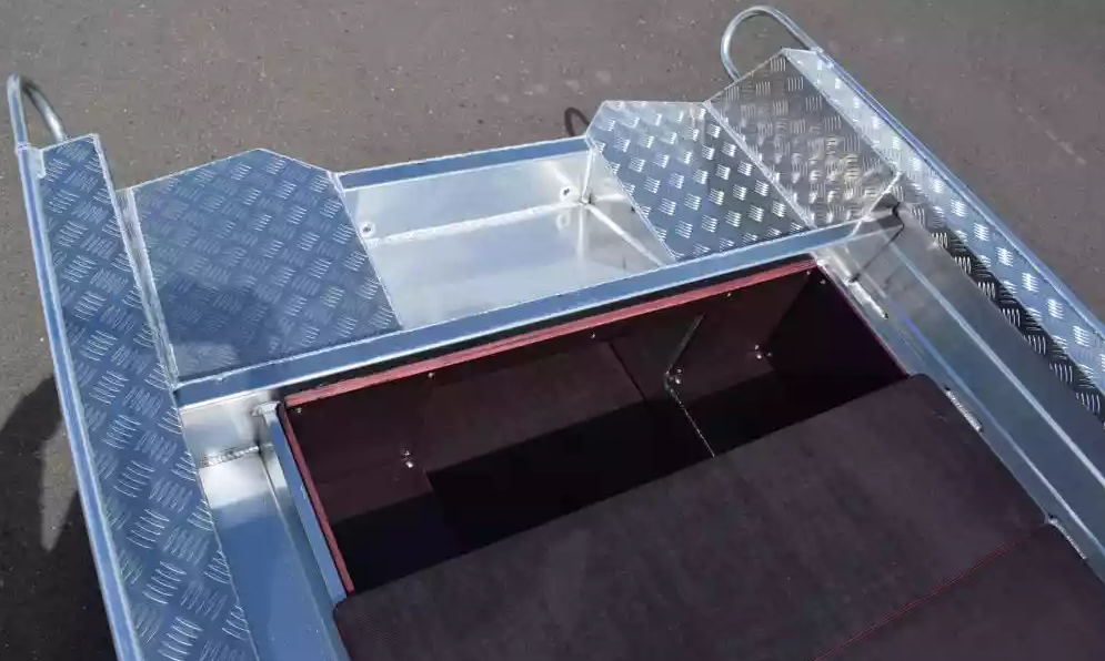 Алюминиевая лодка Wyatboat-390Р Fish в Ханты-Мансийске