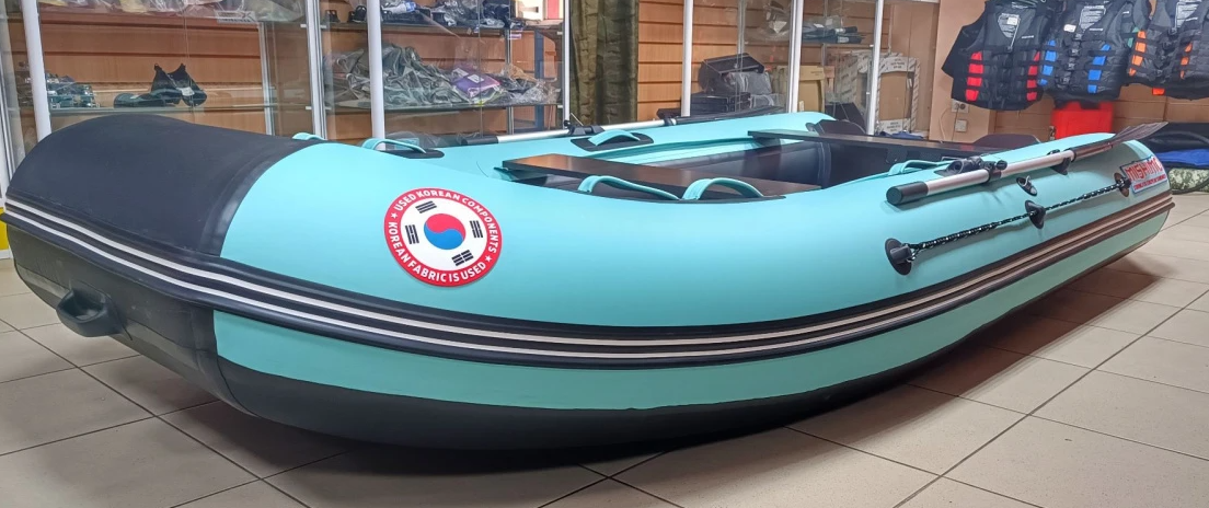 КОМПЛЕКТ ЛОДКА MISHIMO LITE 350 + МОТОР 9,9 (15) Л.С. в Ханты-Мансийске