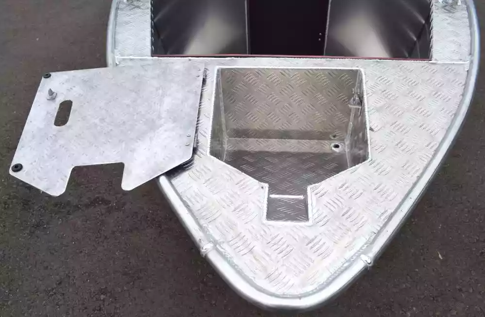 Алюминиевая лодка Wyatboat-390 DCM Увеличенный борт в Ханты-Мансийске