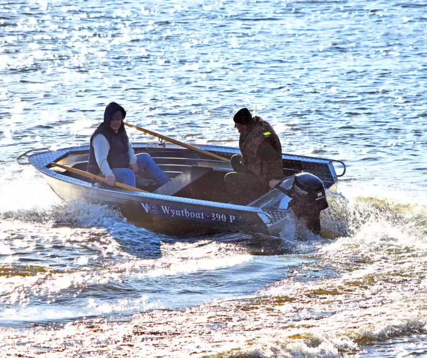 Алюминиевая лодка Wyatboat-390 P в Ханты-Мансийске