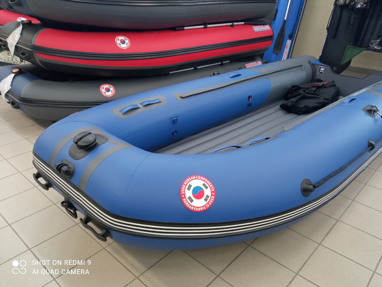 Лодка MISHIMO RIVER JET 390 под водомет в Ханты-Мансийске